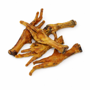 patas de pollo deshidratada